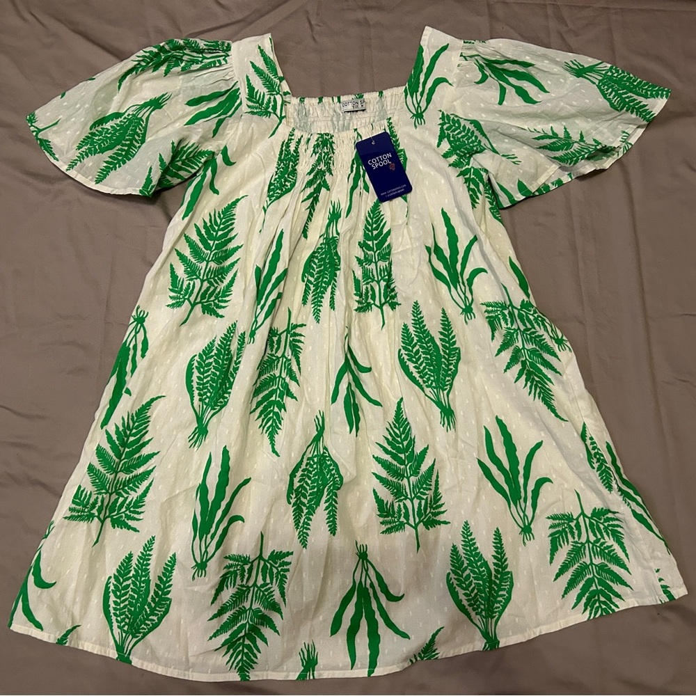Cotton Spool 100% cotton summer dress Size Medium NWT